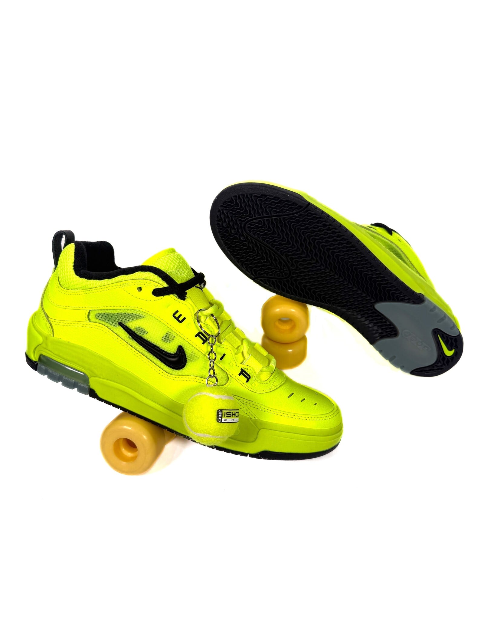 NIKE SB Air Max Ishod Premium - Volt / Black