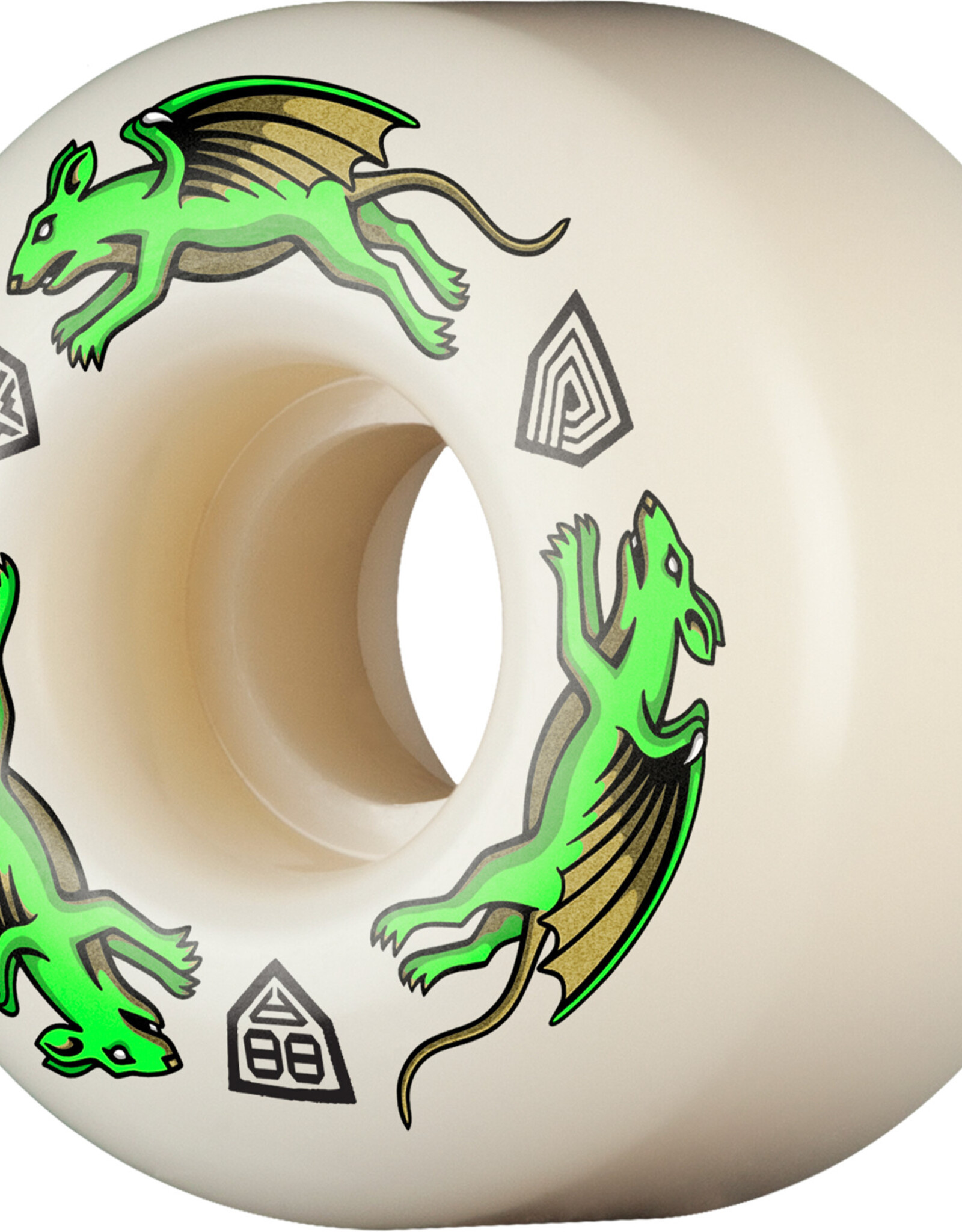 POWELL PERALTA NANO RATS AV4 DRAGON WHEEL - 52X34MM 88A