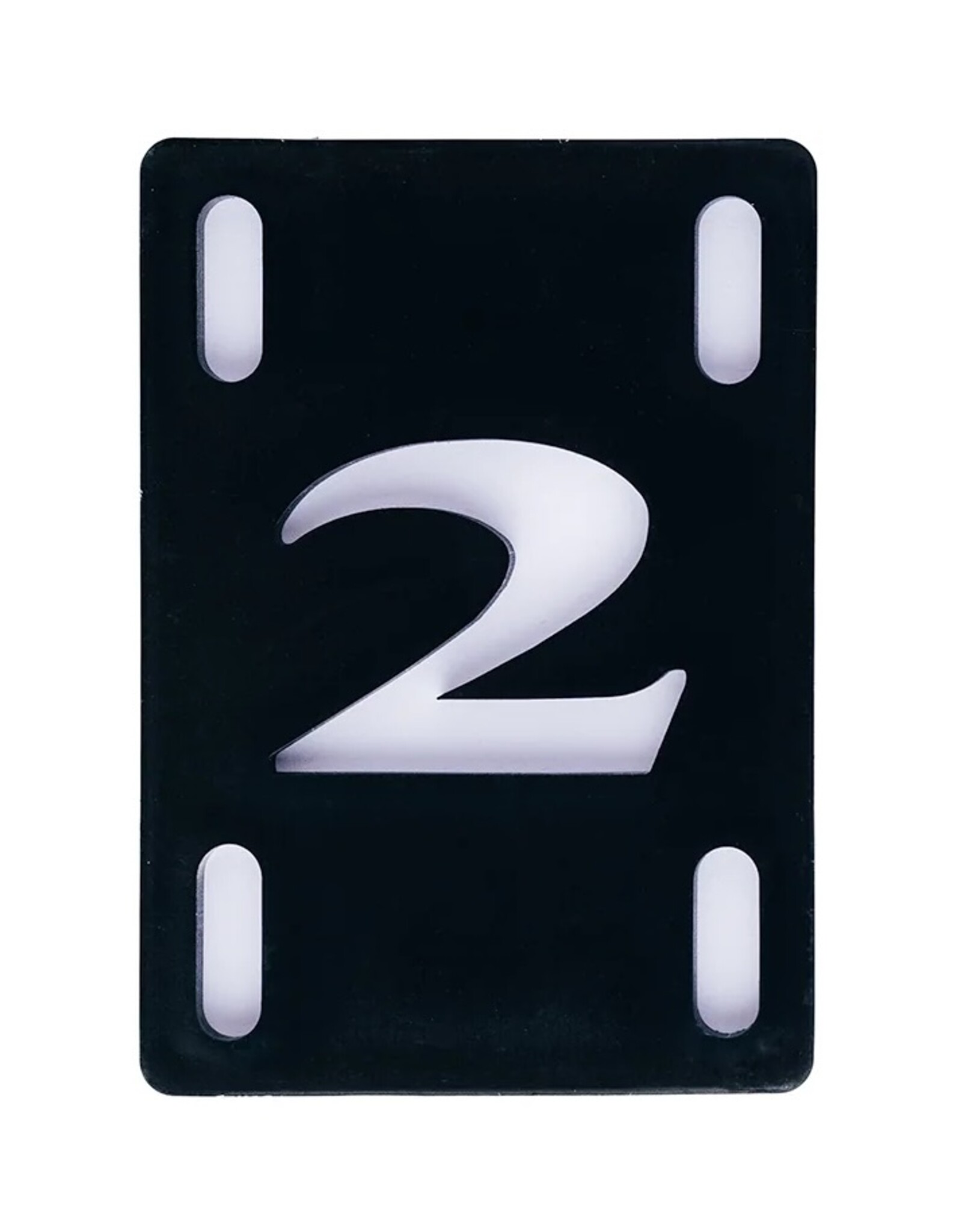 2riserpads 2 Riser Pads 1/4" - Black
