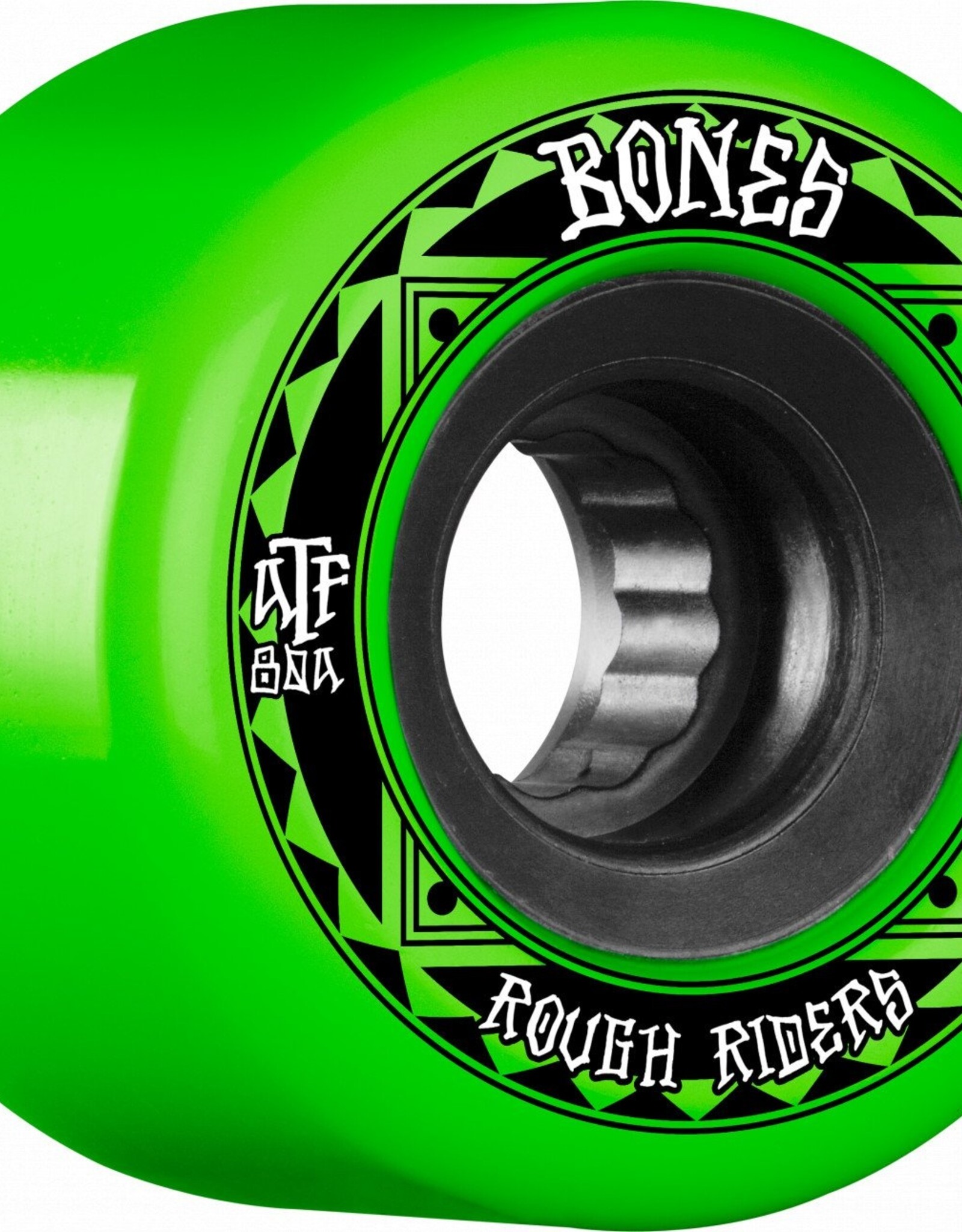 BONES ROUGH RIDERS WHEEL ATF 80A - 59MM - GREEN