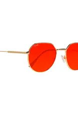Cassette Optics Melody - Gold Leopard / Red Lens