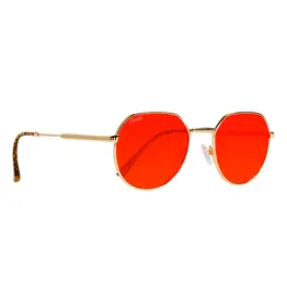Cassette Optics Melody - Gold Leopard / Red Lens