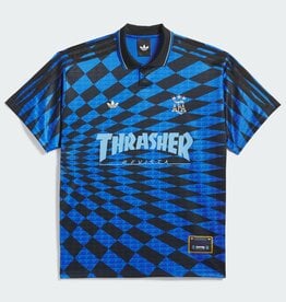 ADIDAS Thrasher Magazine x Argentine Football Association Jersey - Black / Blue