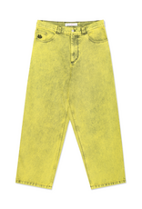 POLAR Big Boy Pants - Demon Child (Lemon / Black)