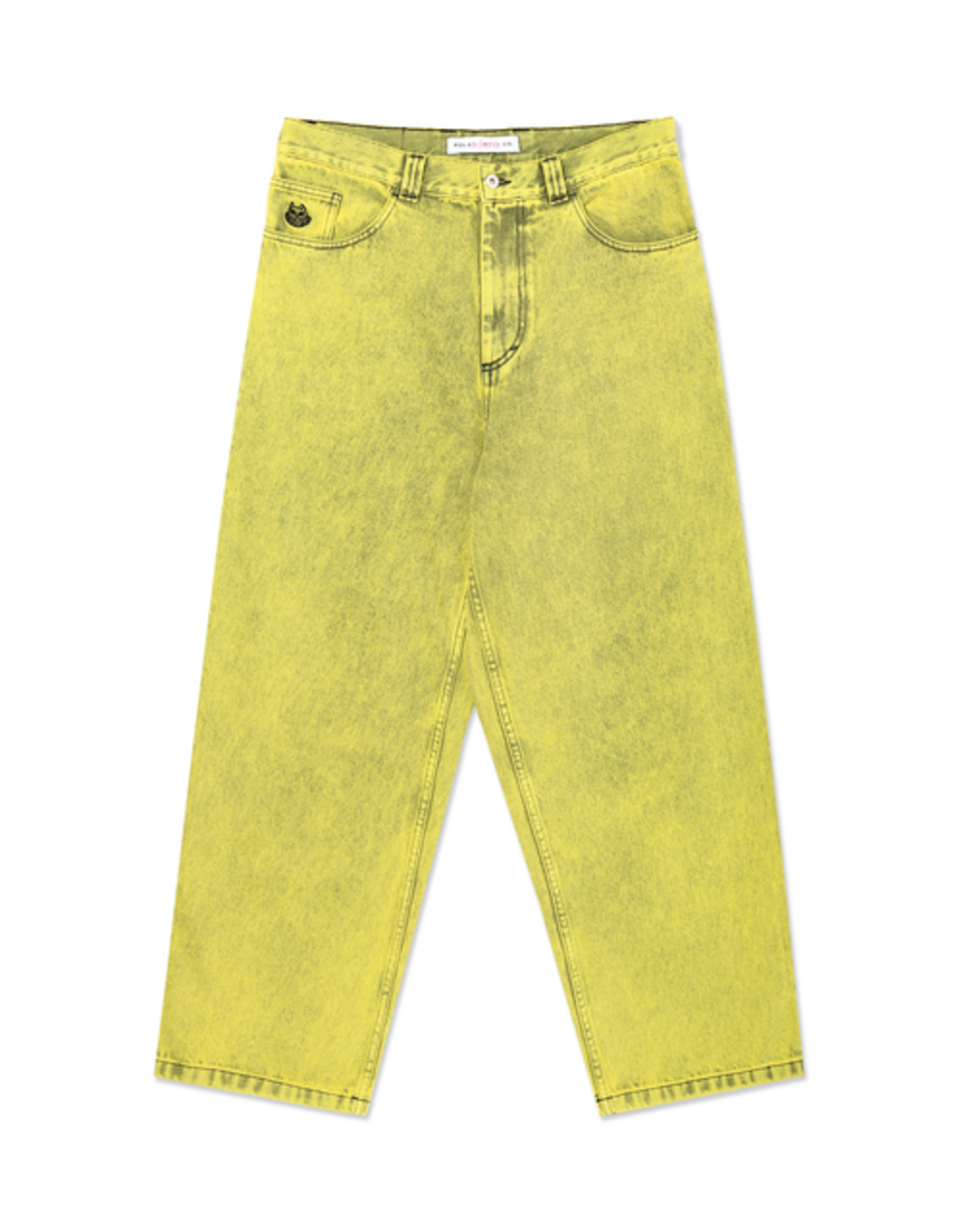 POLAR Big Boy Pants - Demon Child (Lemon / Black)