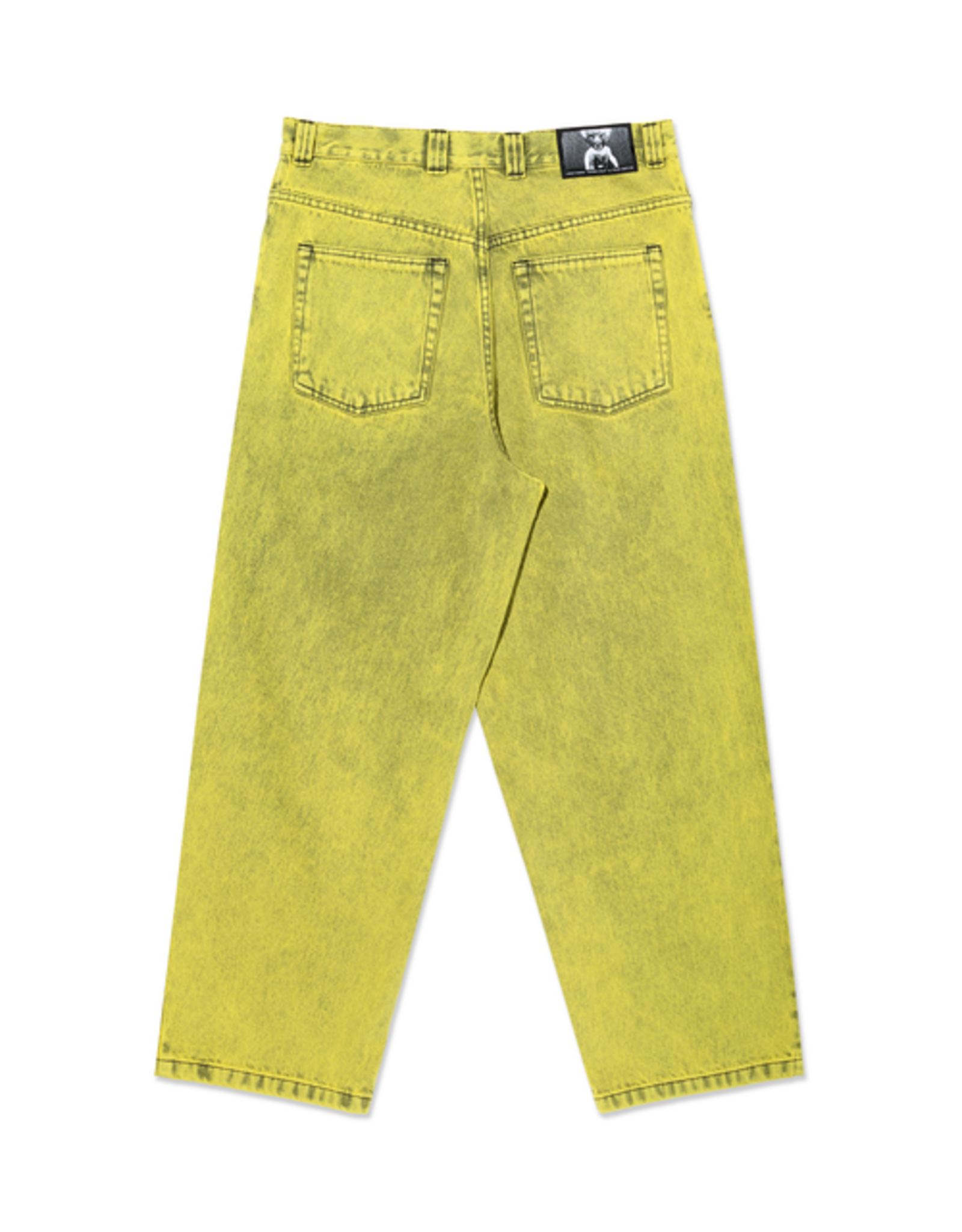 POLAR Big Boy Pants - Demon Child (Lemon / Black)