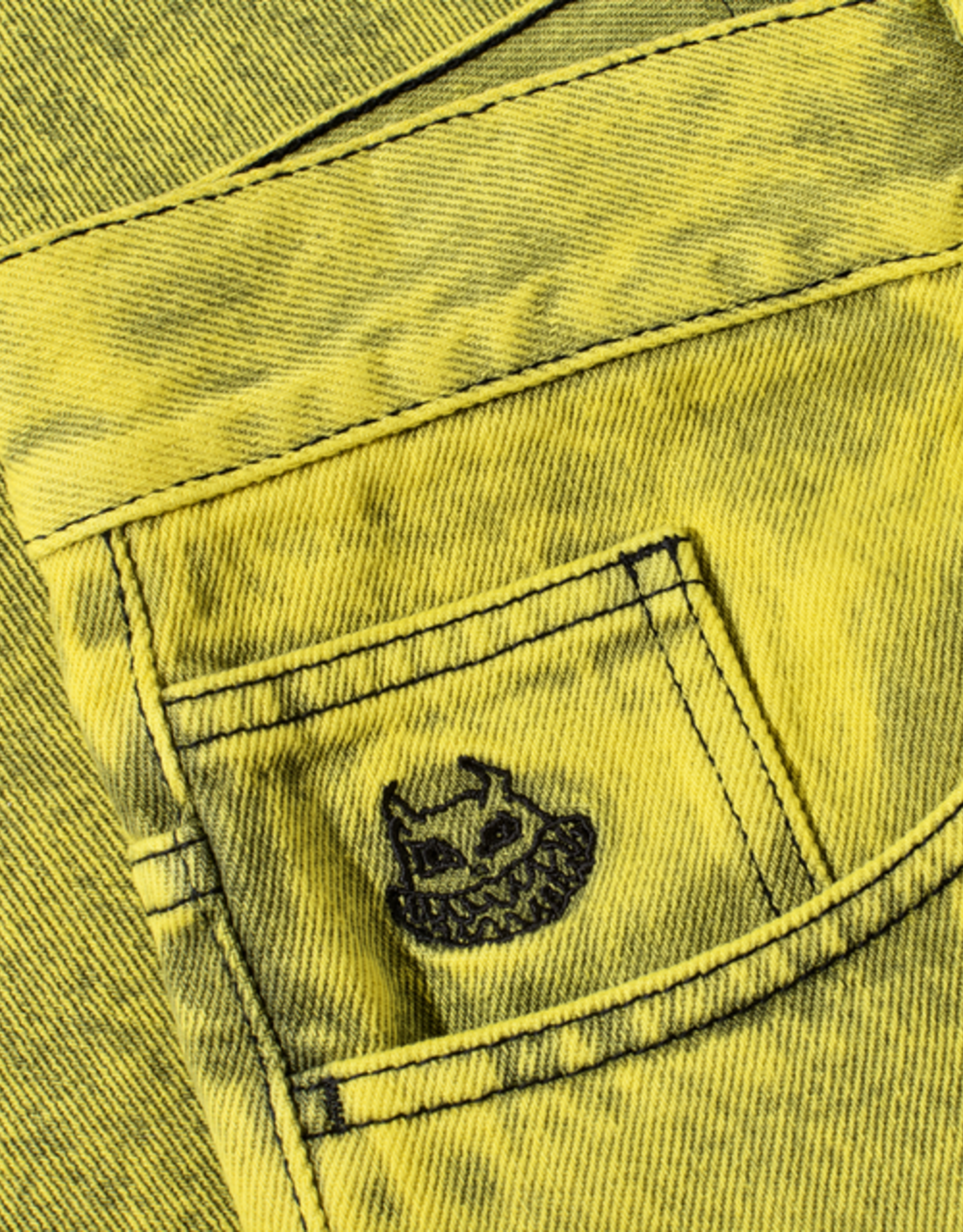 POLAR Big Boy Shorts - Angel Child (Lemon / Black)