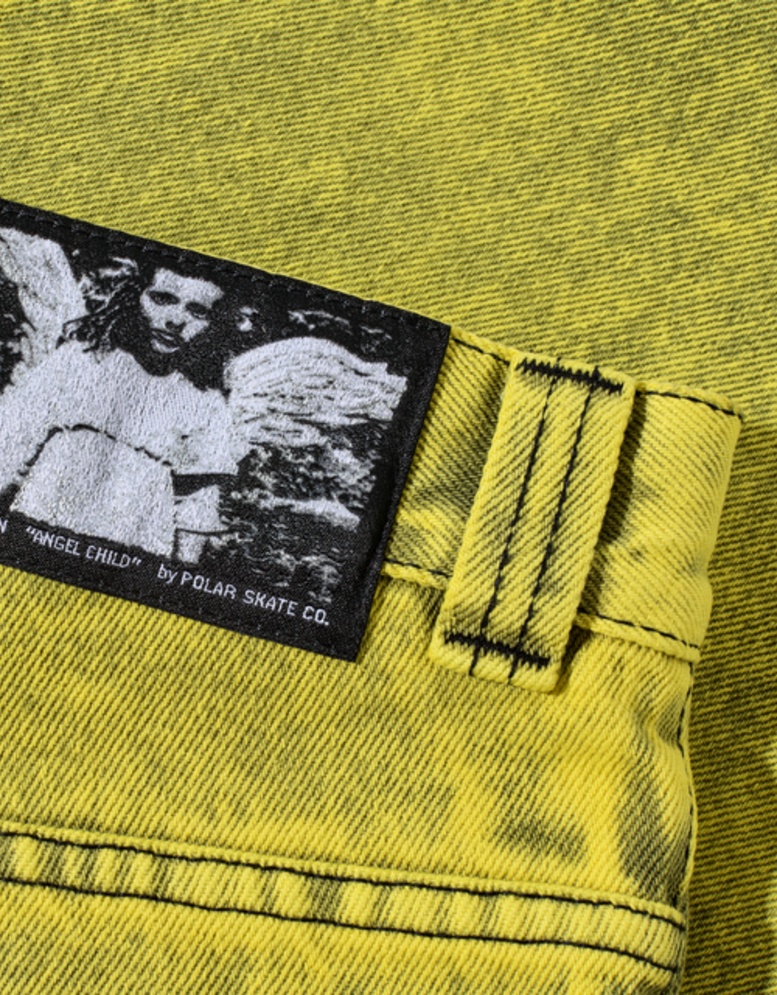 POLAR Big Boy Shorts - Angel Child (Lemon / Black)