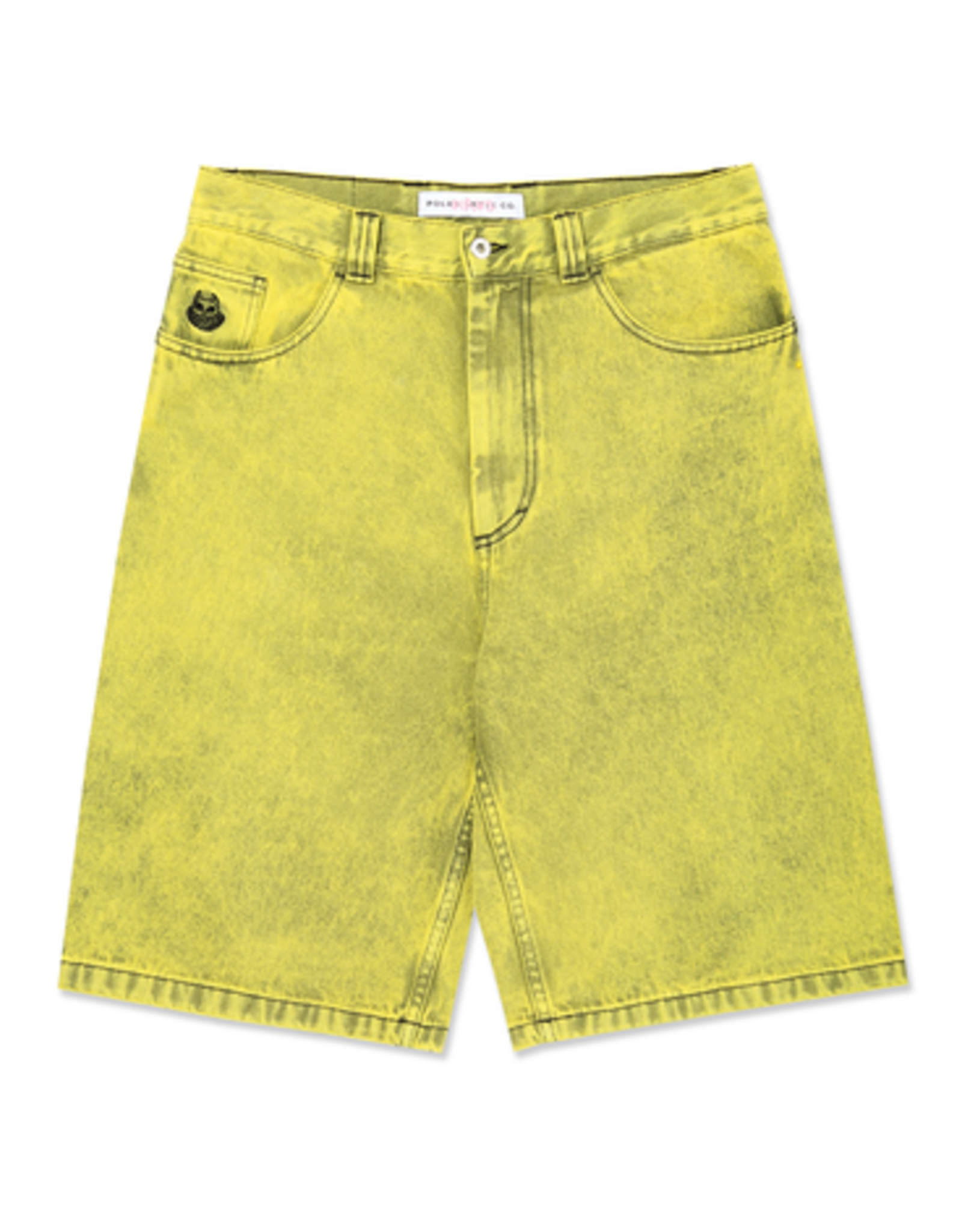 POLAR Big Boy Shorts - Angel Child (Lemon / Black)