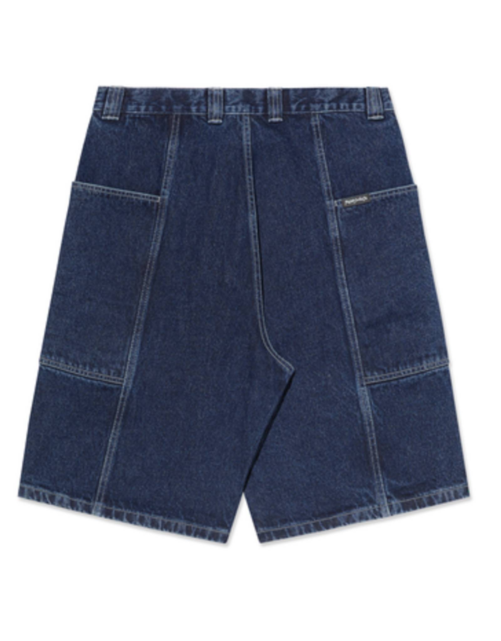 POLAR Jiro Shorts - Dark Blue w/ White Stich