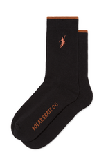 POLAR Business Socks No Complies Forever - Black / Caramel