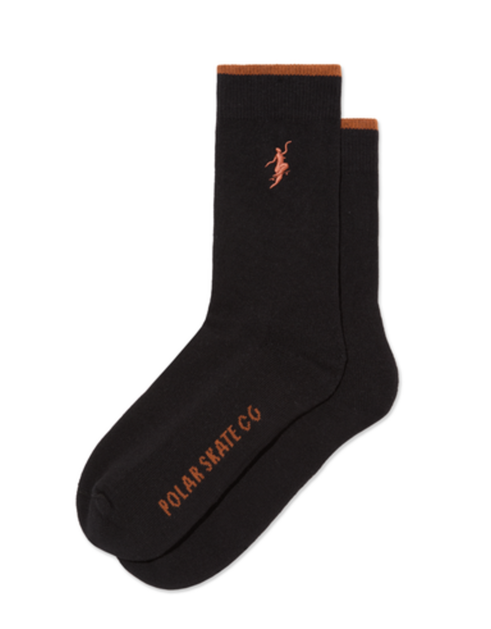 POLAR Business Socks No Complies Forever - Black / Caramel