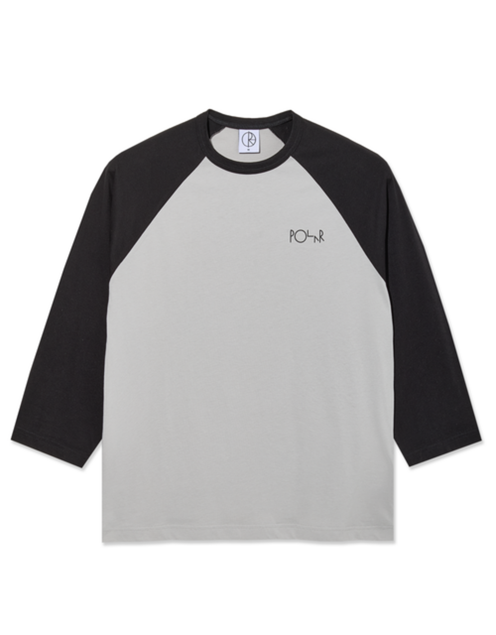 POLAR 3/4 Sleeve Tee - Black / Silver