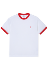 POLAR Ringer Tee - White / Red