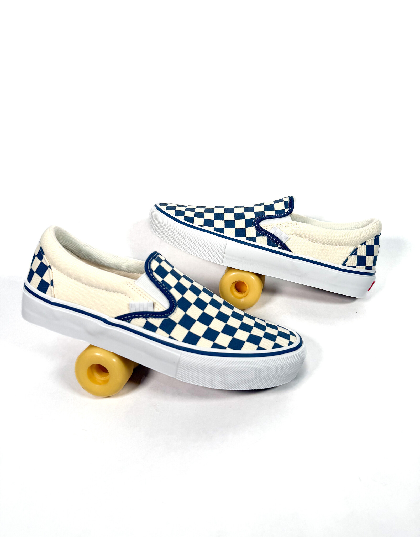VANS Skate Slip-On - Blue Checkerboard