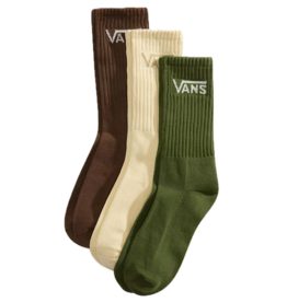 VANS Classic Crew Sock 3 Pack - Green Balsam
