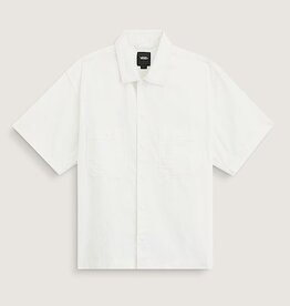 VANS Larkspur Textured Solid S/S Shirt - Marshmallow