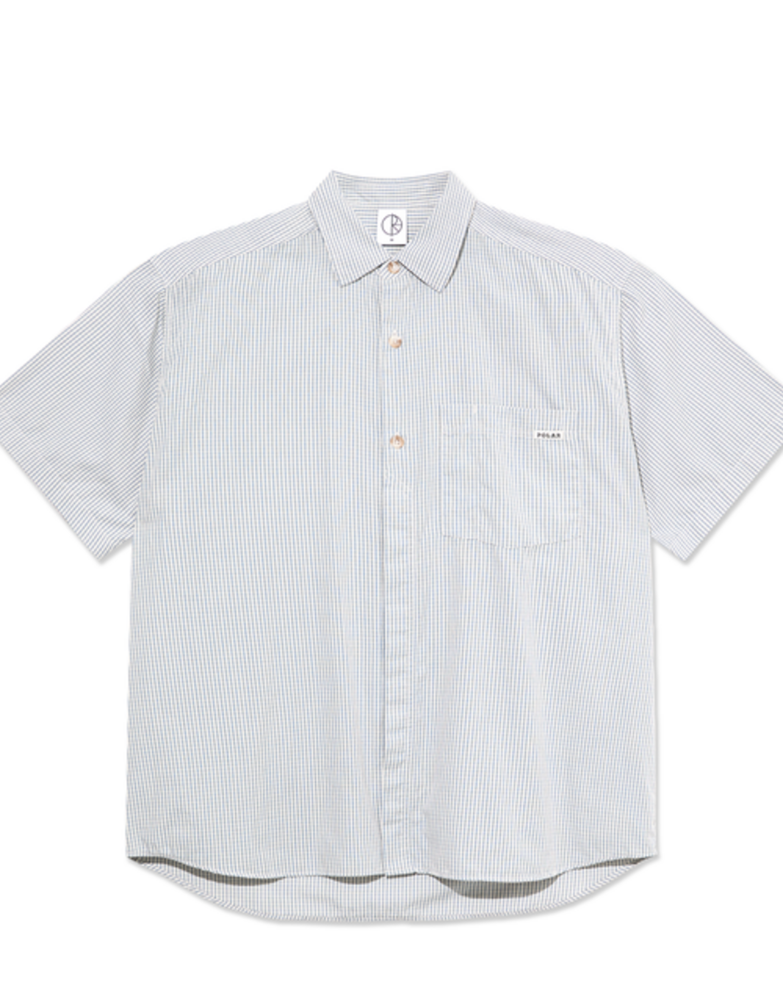 POLAR Mitch Shirt - Blue Check