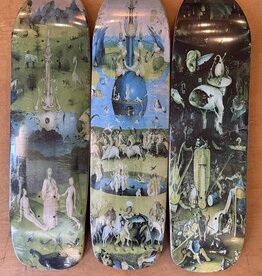 Brujaria Skateboards Hieronymus Bosch Garden of Earthly Delights Deck Triptych - 8.75