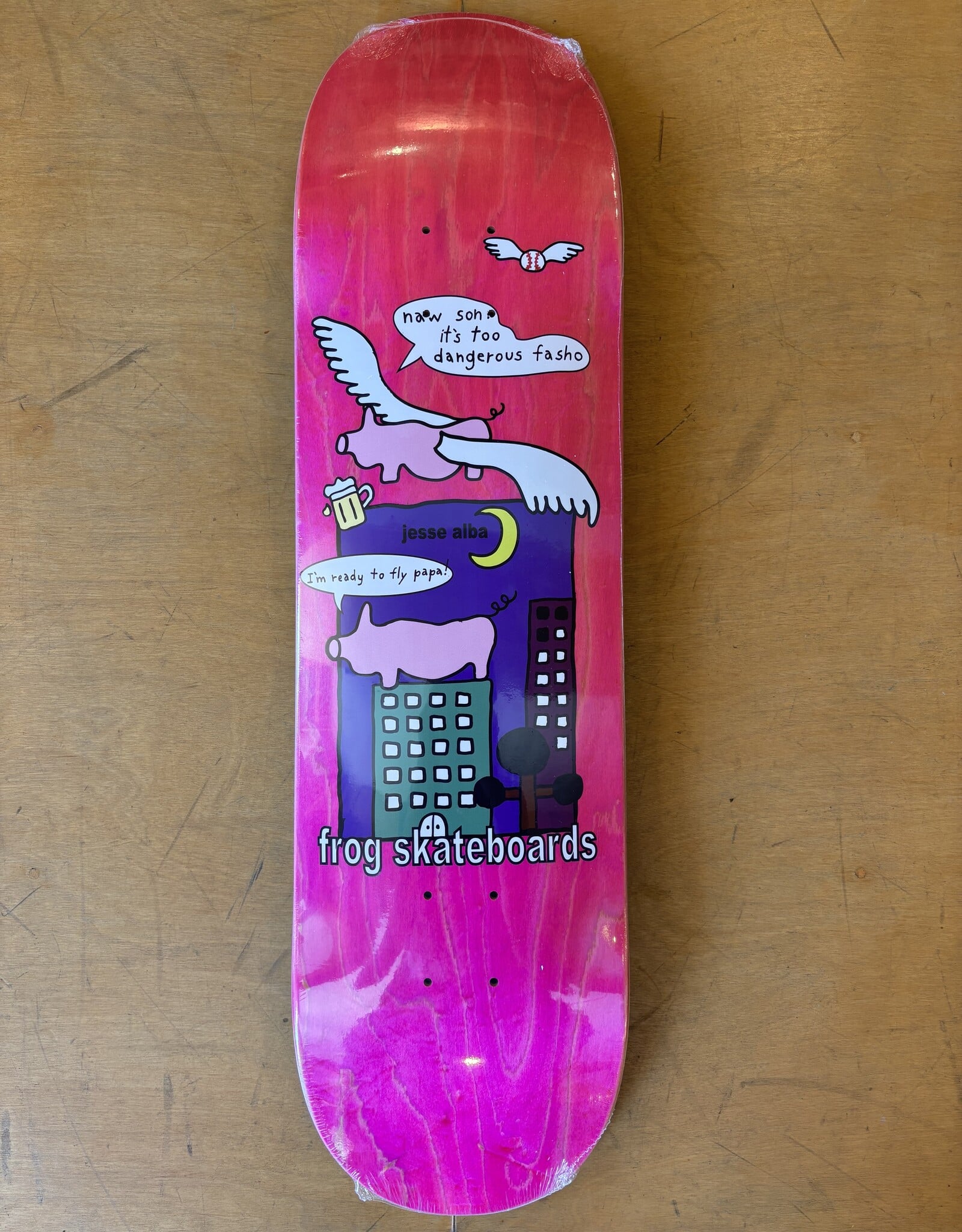 FROG Papa Knows Best Jesse Alba Pro Deck - 8.38