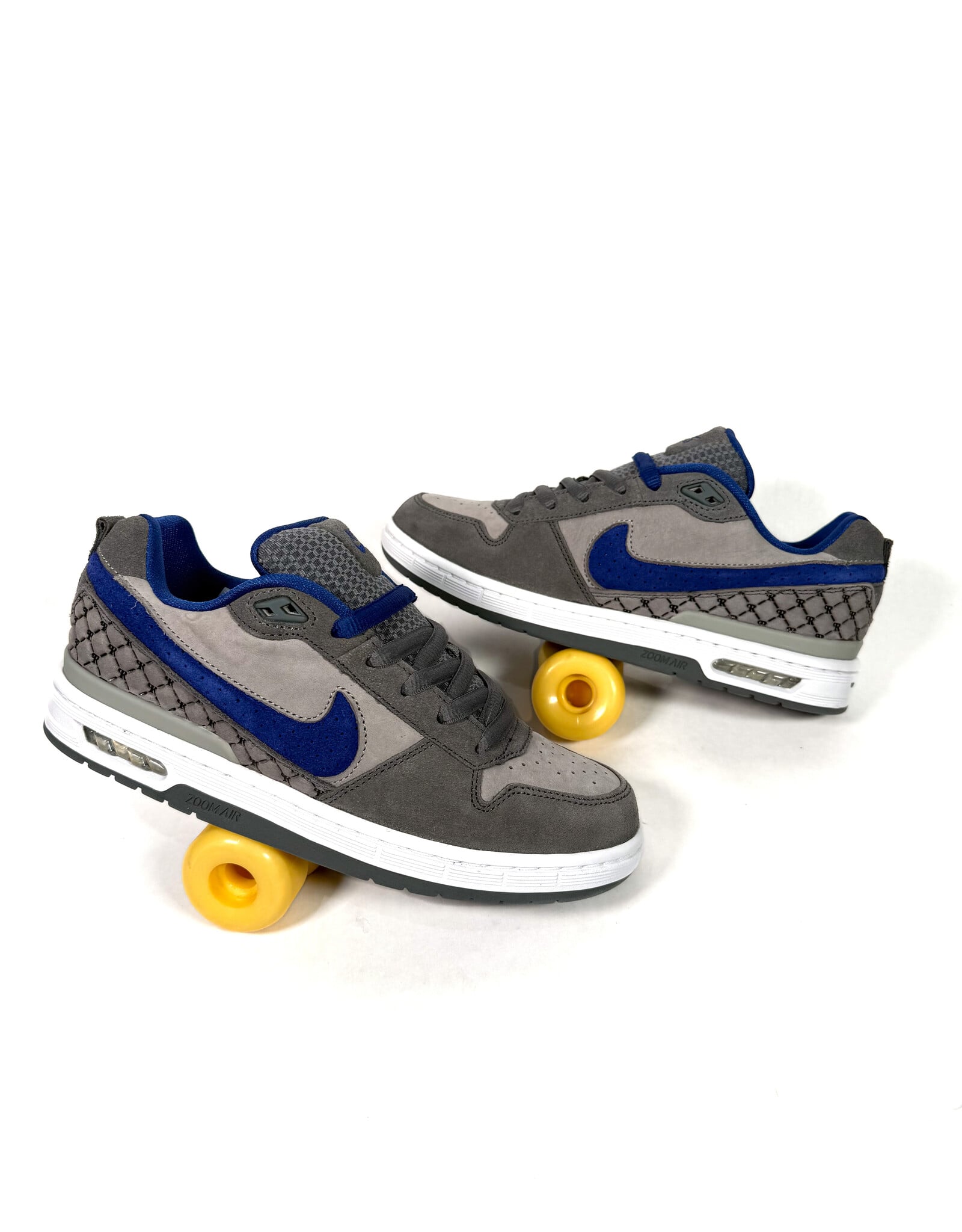 NIKE SB Paul Rodriguez Zoom Air Low DG - Flint Grey / Deep Royal Blue