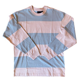VANS Rugby Stripe L/S Knit - Pale Petal