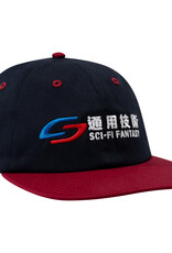 SCI FI FANTASY Transit Hat - Navy / Deep Red
