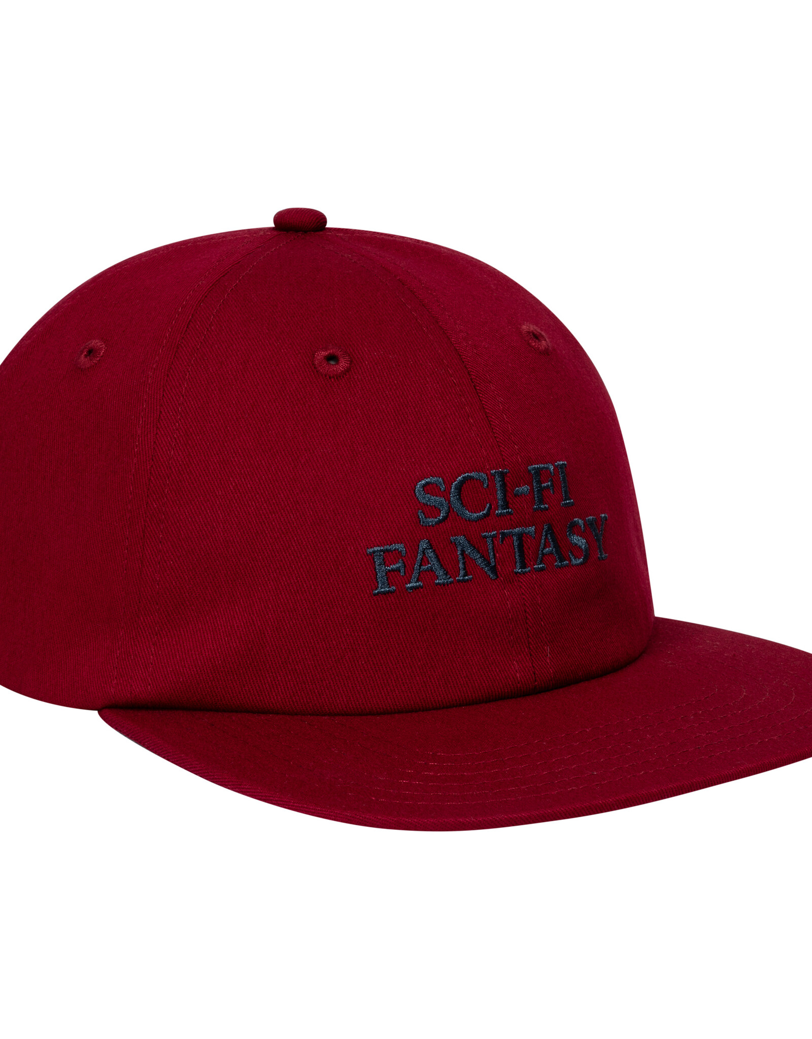 SCI FI FANTASY Herringbone Logo Hat - Red
