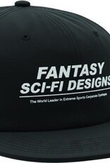 Sci-Fi Fantasy Extreme Design Hat - Black