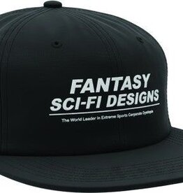 Sci-Fi Fantasy Extreme Design Hat - Black