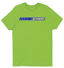 Sci-Fi Fantasy Quick Stripe Tee - Lime