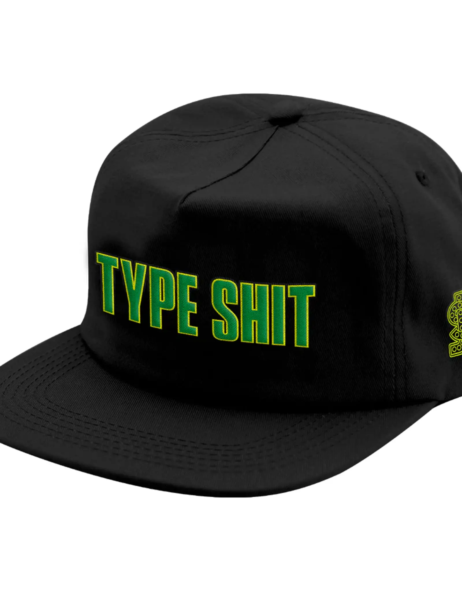 SHAKE JUNT Type Shit BLK Snapback - Black