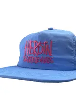 HEROIN Script Nylon Snapback - Blue / Pink