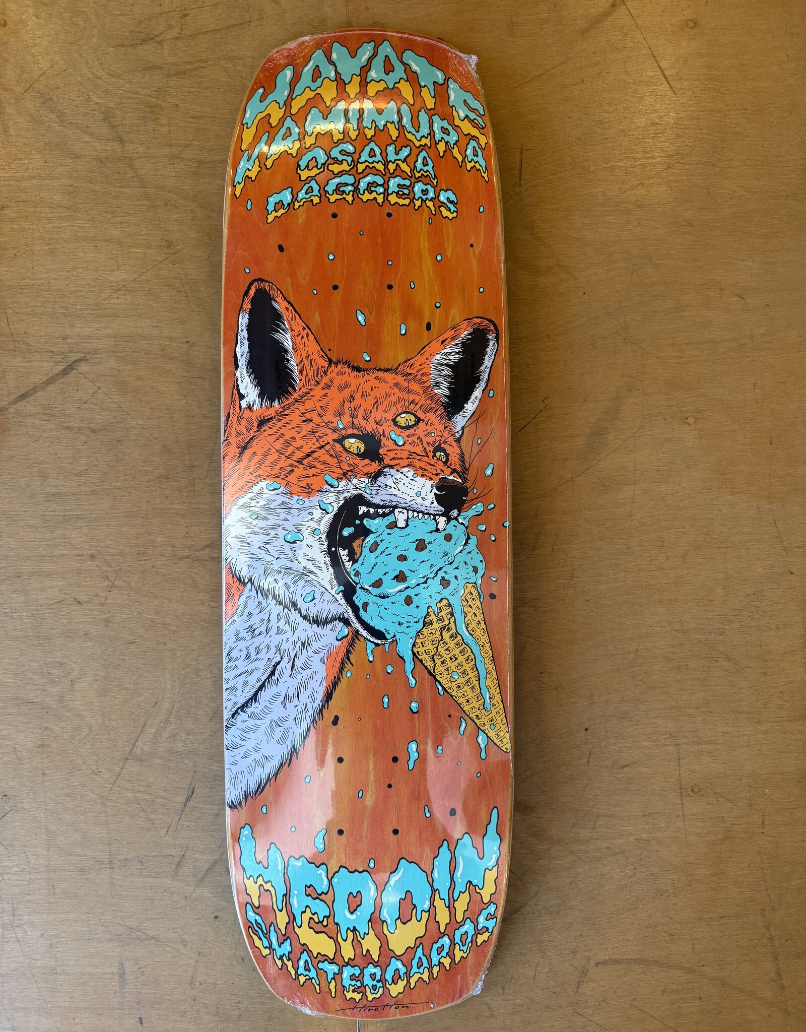 HEROIN Hayate Fox Shovel Deck - 8.88