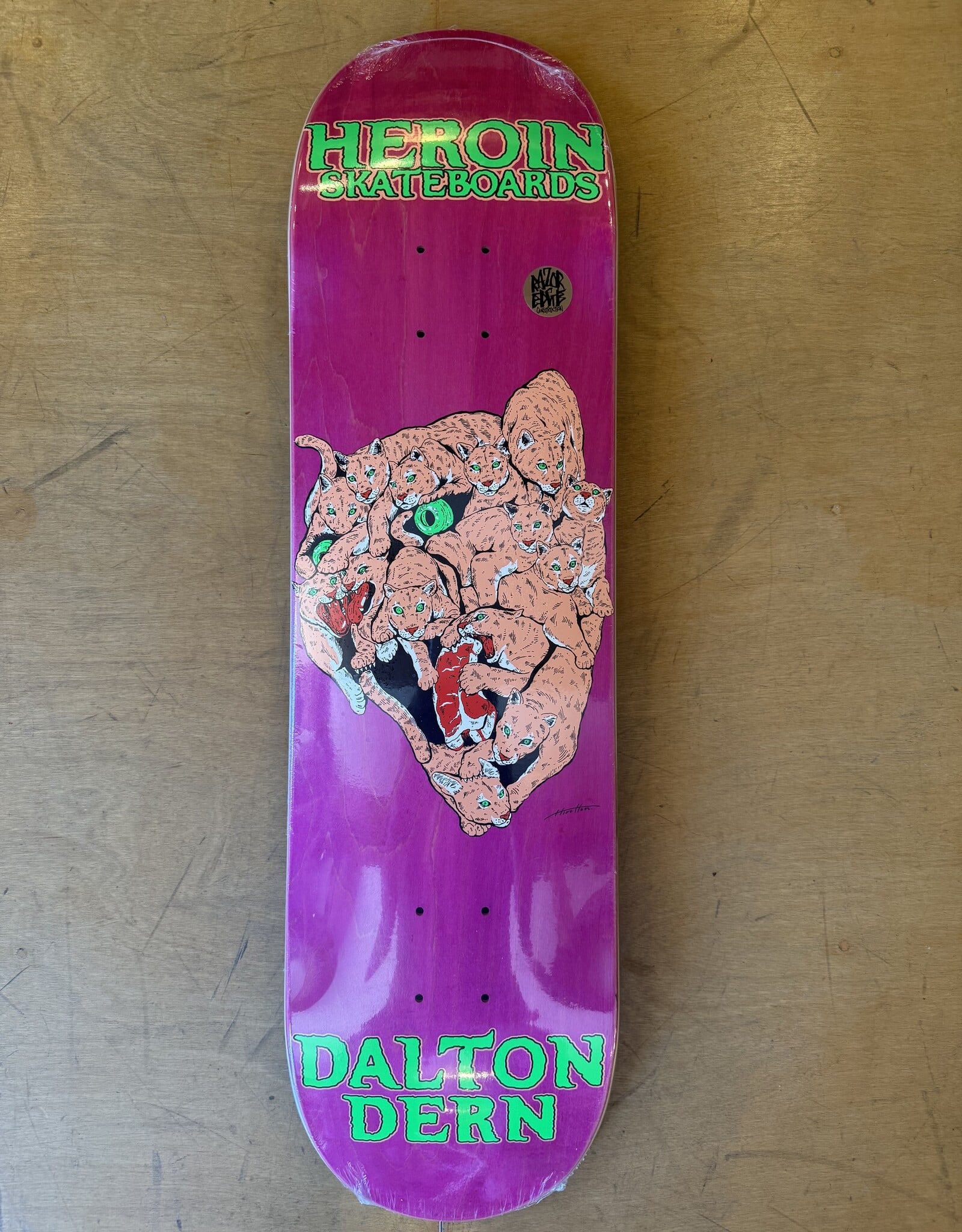 HEROIN Dalton Dern Panther Pro Deck - 8.5