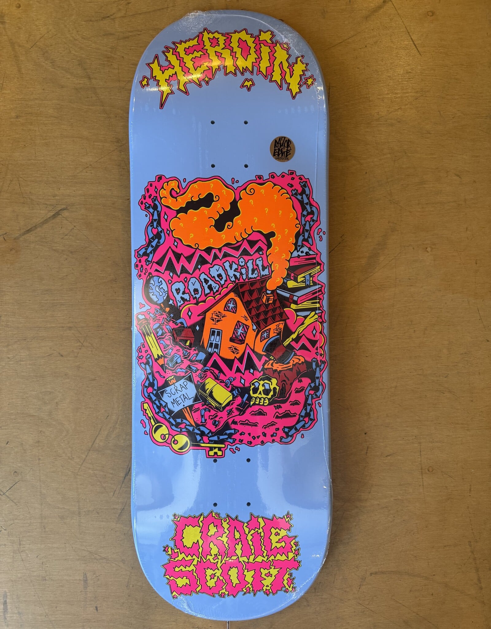HEROIN Craig Scott Questions Scrap Metal Pro Deck - 10.0