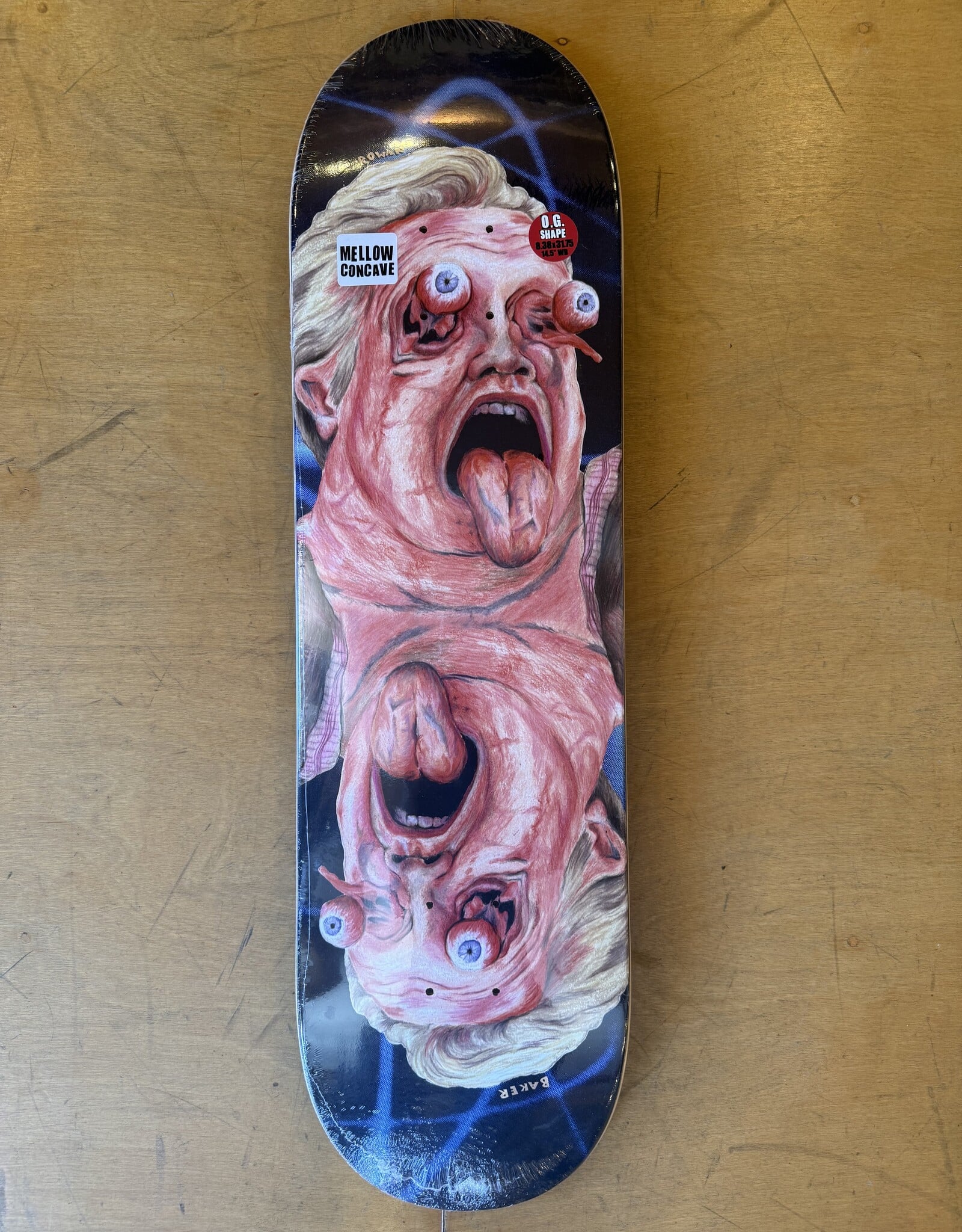 BAKER Rowan Zorilla Block Busters Twin Tail Pro Deck - 8.38