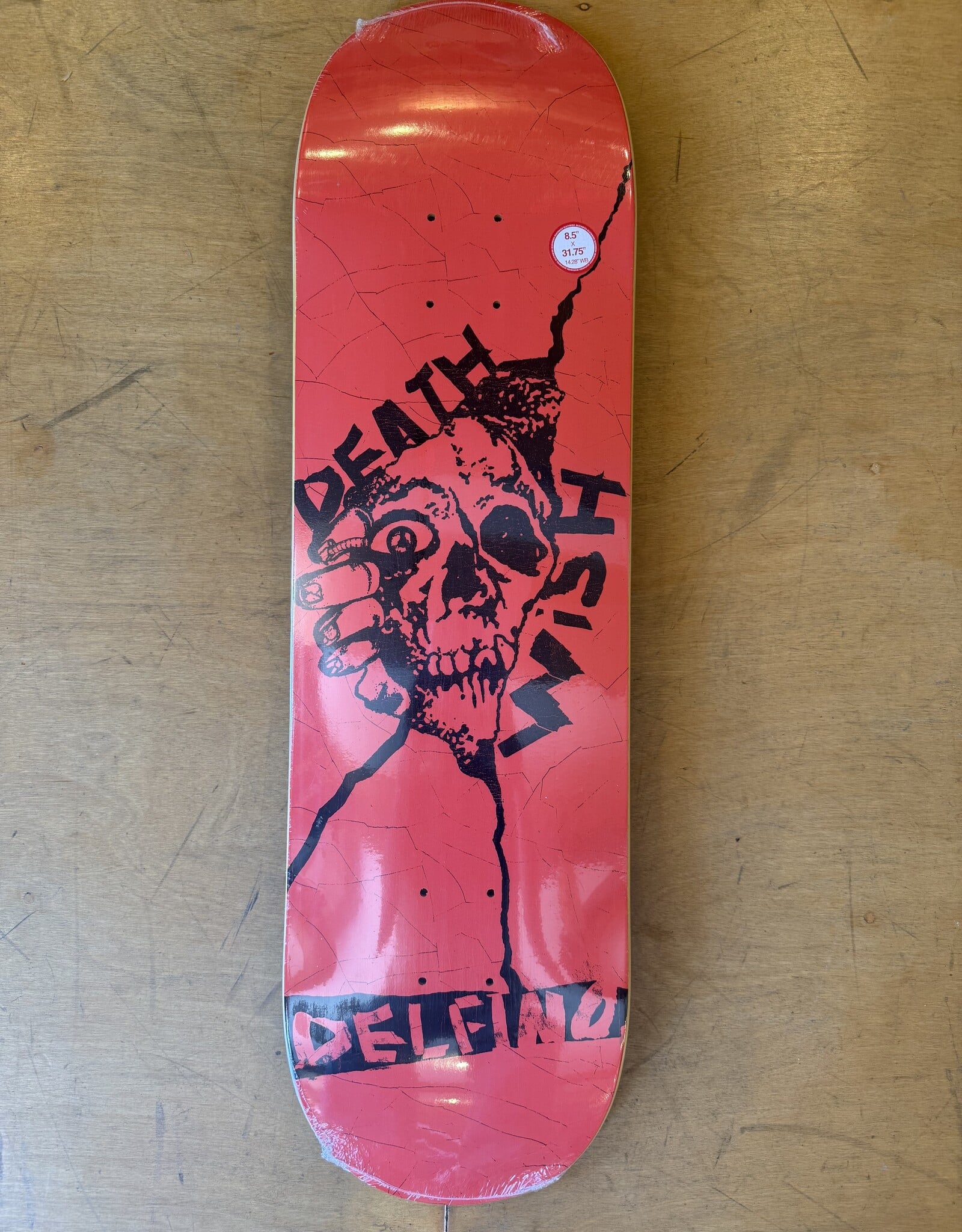 DEATHWISH Pedro Delfino Rot Pro Deck - 8.5