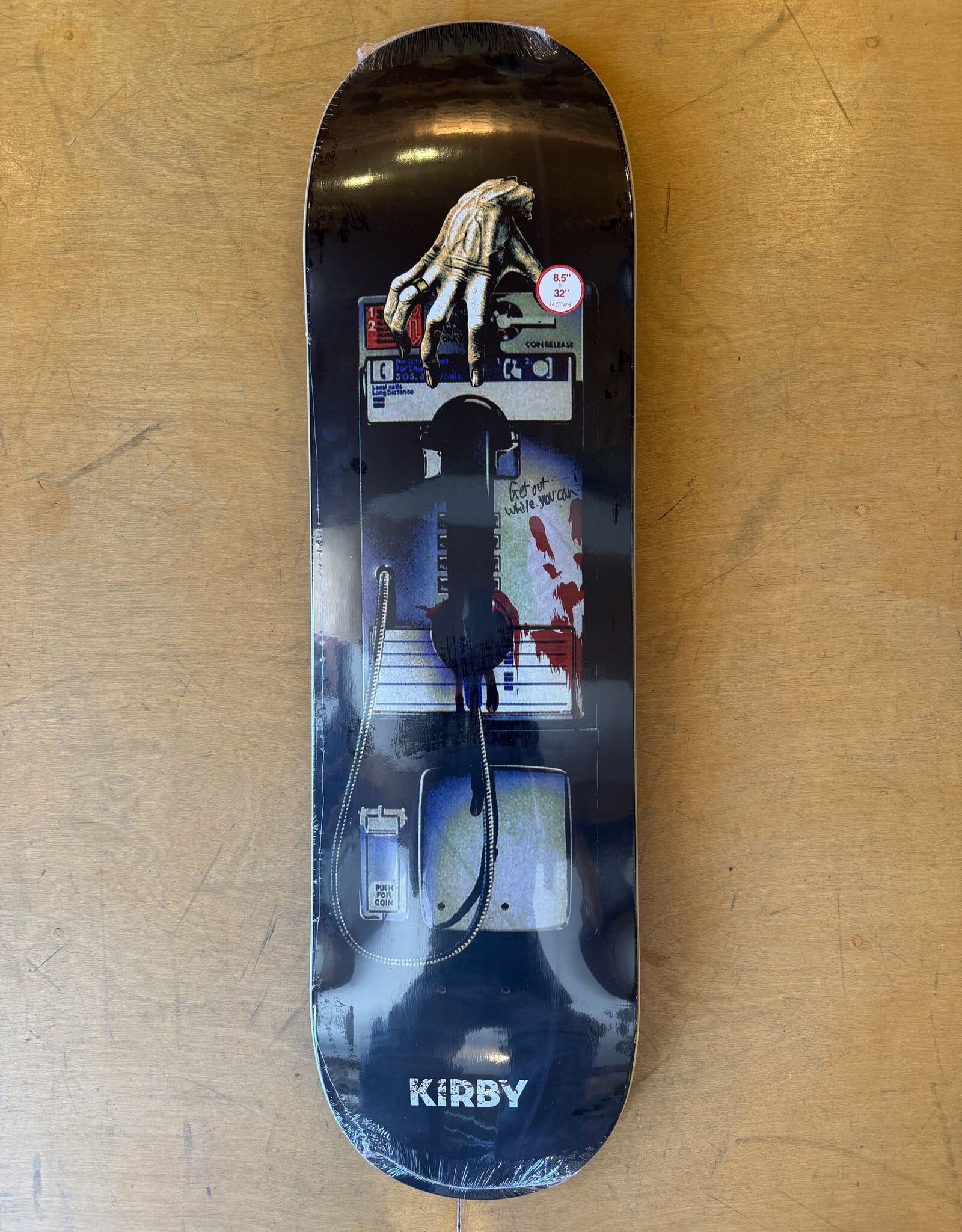 DEATHWISH Taylor Kirby Collect Call Pro Deck - 8.5