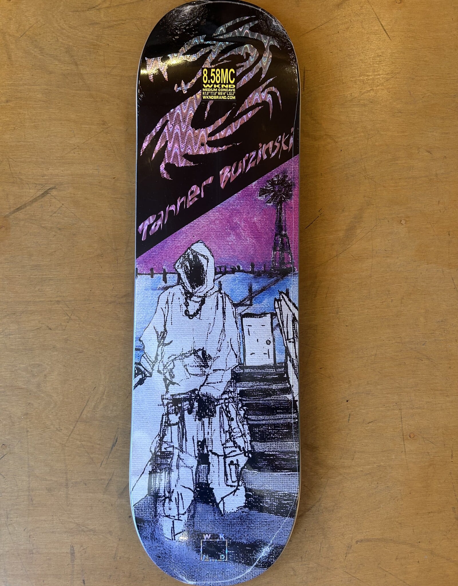 WKND Alive + Well Tanner Burzinski Pro Deck - 8.58