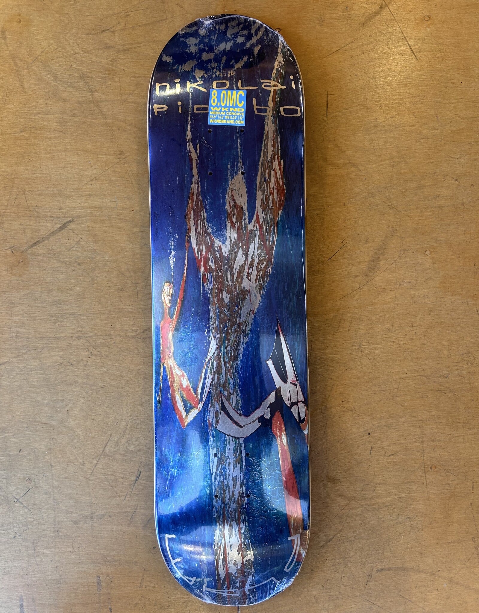 WKND Unlocked Nikolai Piombo Pro Deck - 8.0