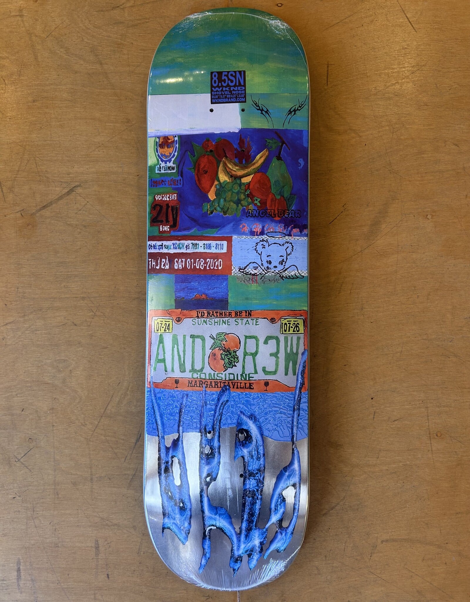 WKND Plated Andrew Considine Pro Deck - 8.5