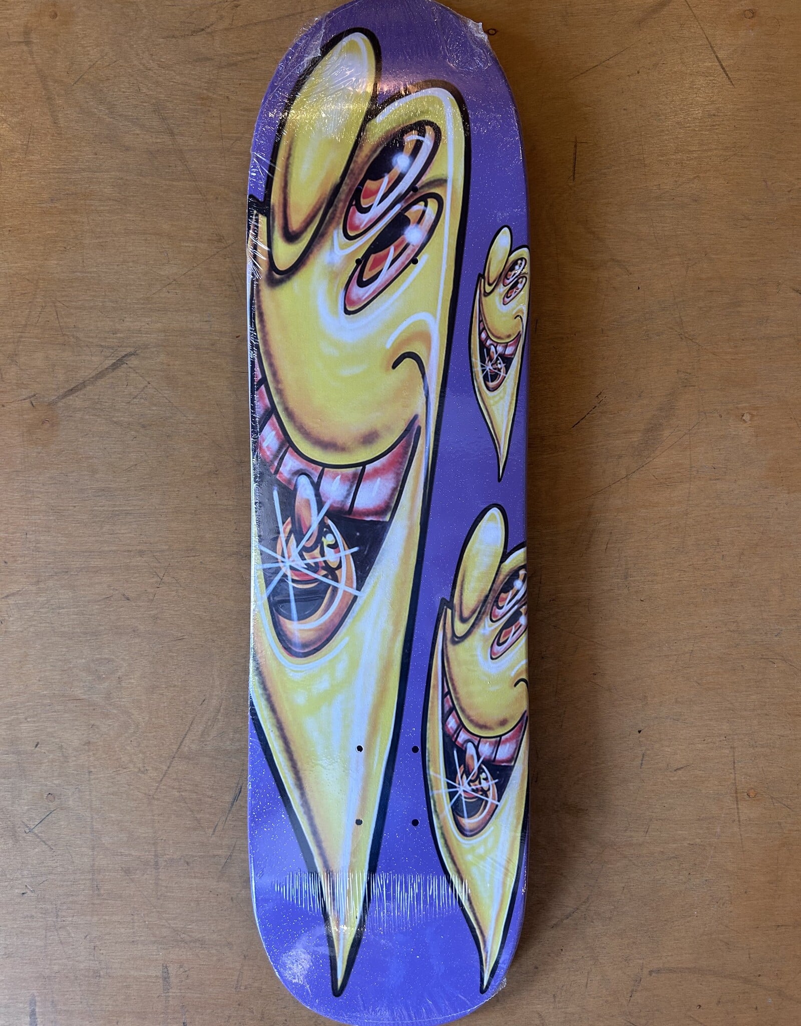 HUF Kenny Scharf Karbombz Cruiser Deck Purple - 8.5 x 32.5 14.24 WB