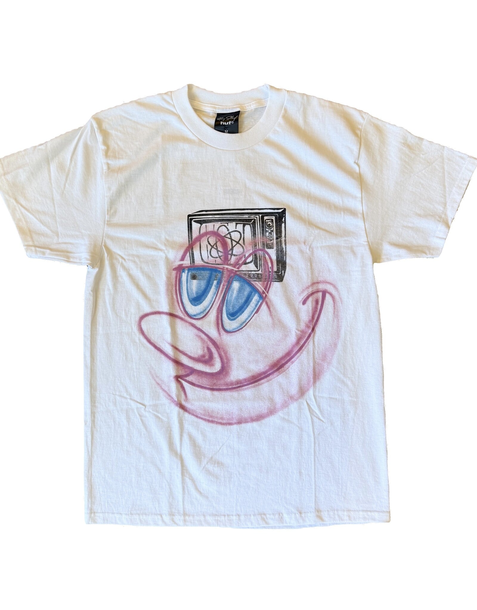 HUF Kenny Scharf Television S/S Tee - White
