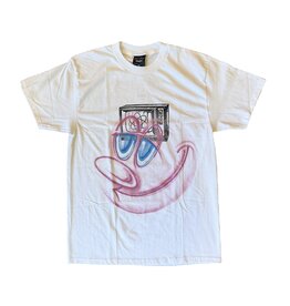 HUF Kenny Scharf Television S/S Tee - White
