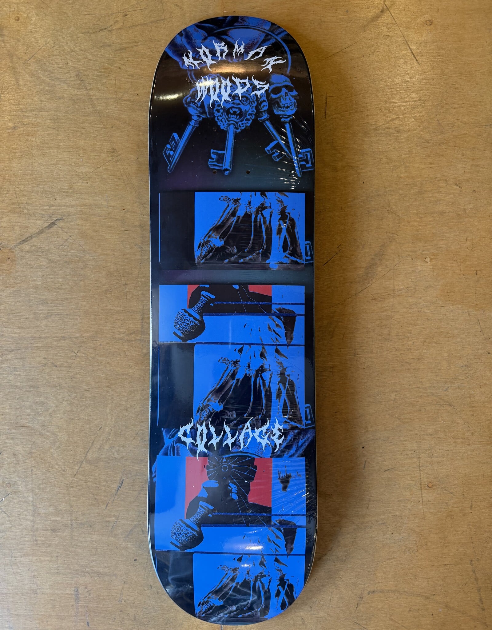 COLLAGE SKATEBOARDS The Groundskeeper Norman Woods Pro Deck - All Sizes