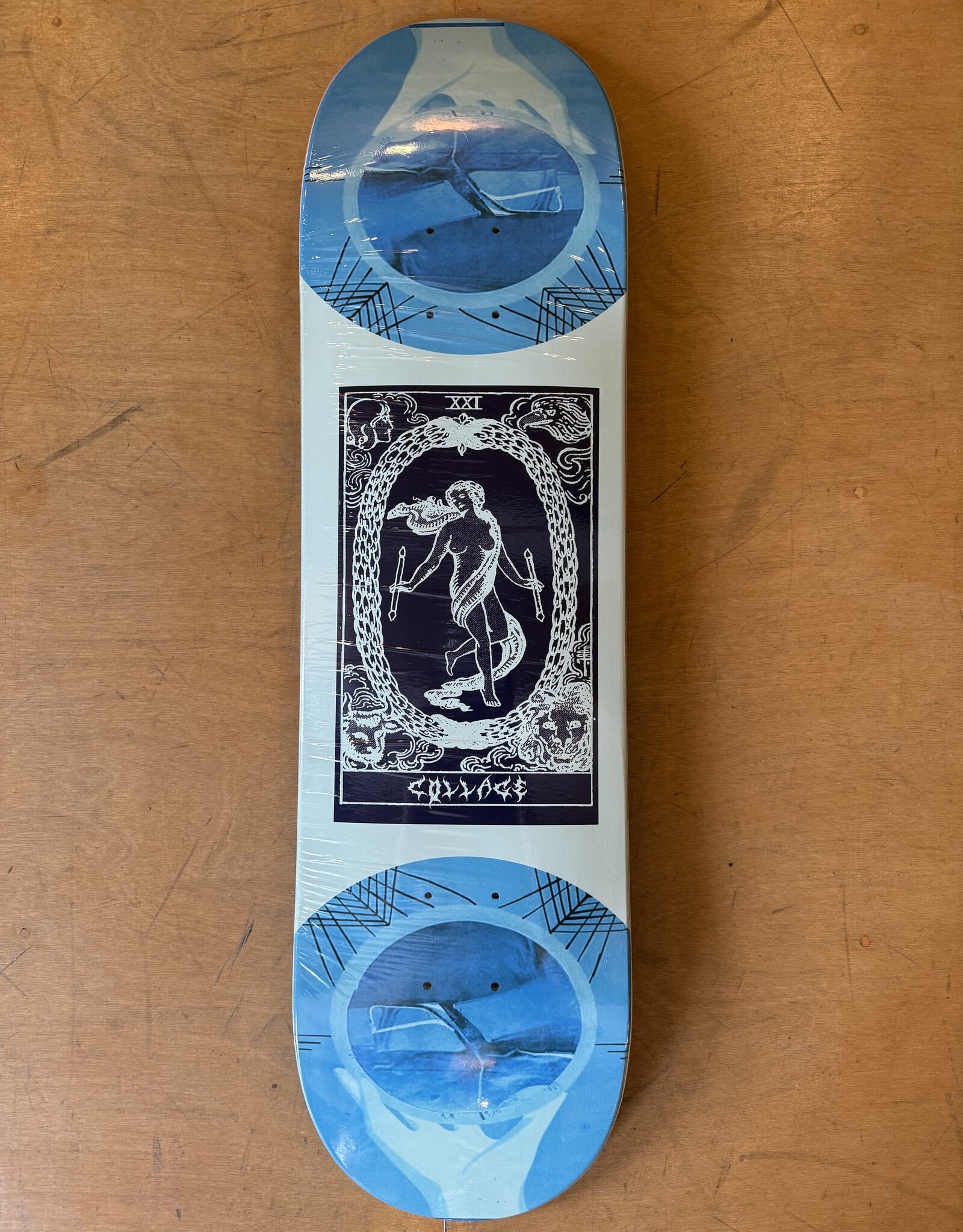 COLLAGE SKATEBOARDS Fortune Team Deck - 8.25