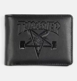 THRASHER Skategoat Leather Wallet - Black