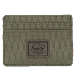 HERSCHEL Charlie Cardholder - Ivy Green Diamond