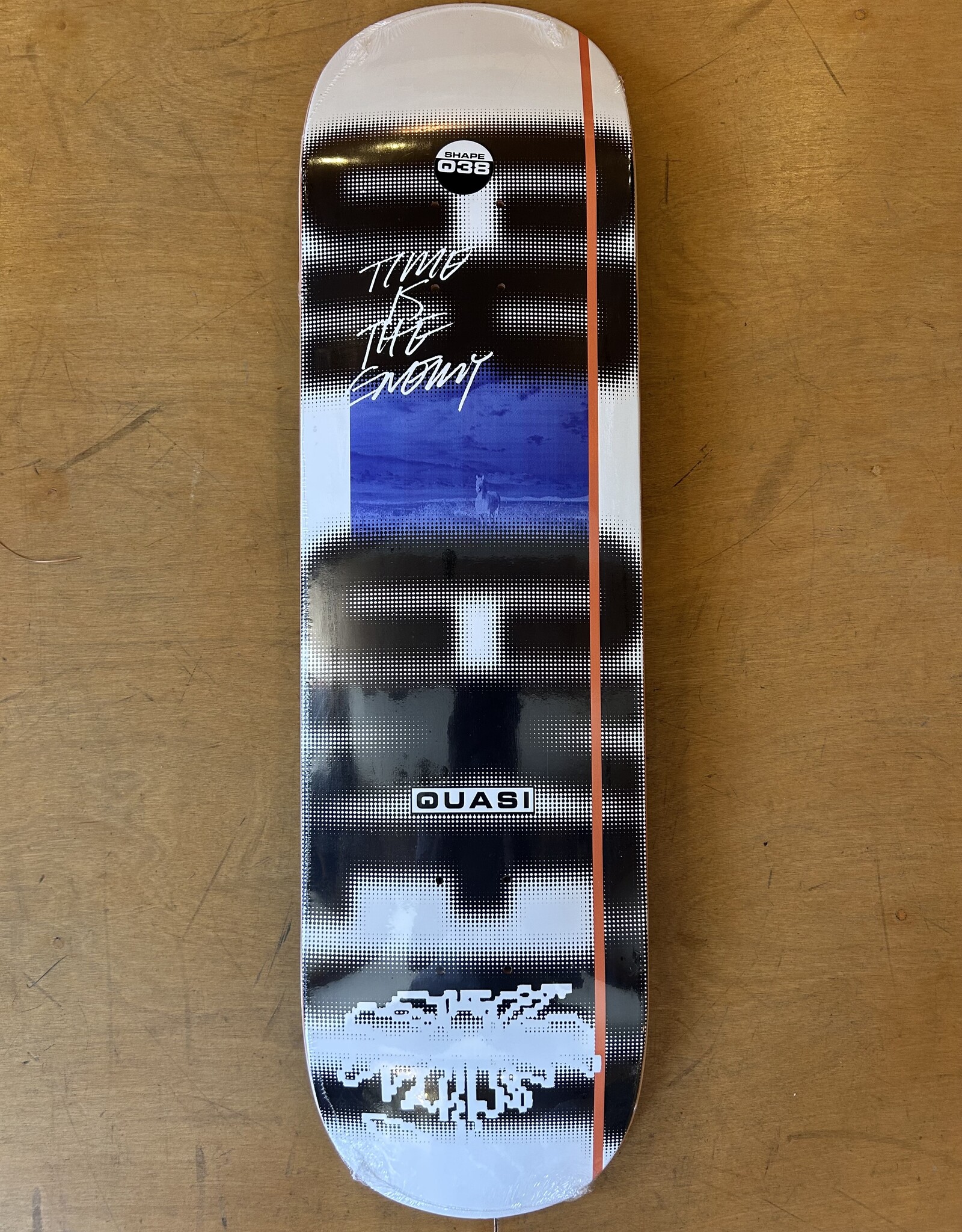 QUASI SKATEBOARDS Gilbert Crockett Time Is Pro Deck - 8.5